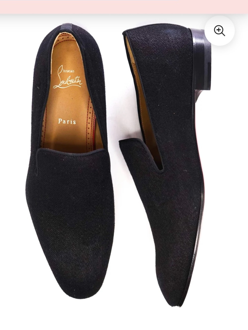 Christian Louboutin fabric mules size 41